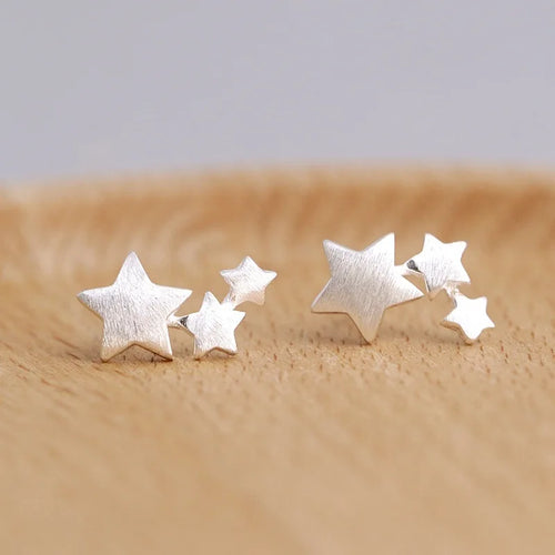 VENTFILLE 925 Sterling Silver Star Earrings